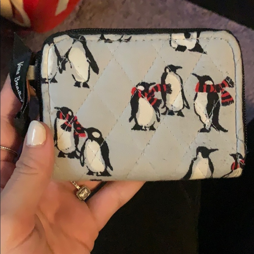 Vera Bradley penguin card holder